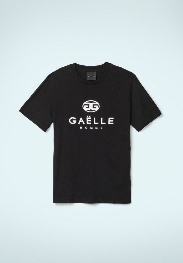 T Shirt In Jersey Nero - Gaëlle Paris