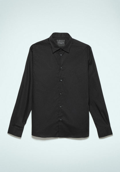 Camicia con ricamo nero Gaelle Paris