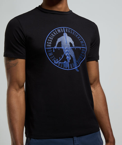 T-shirt uomo stampa soccer bikkembergs