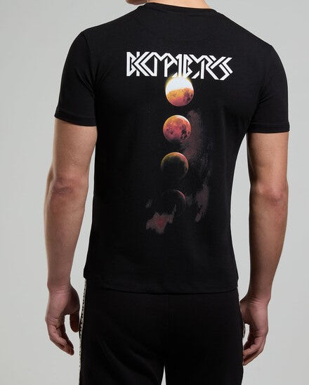 T-shirt uomo stampa eclissi Bikkembergs