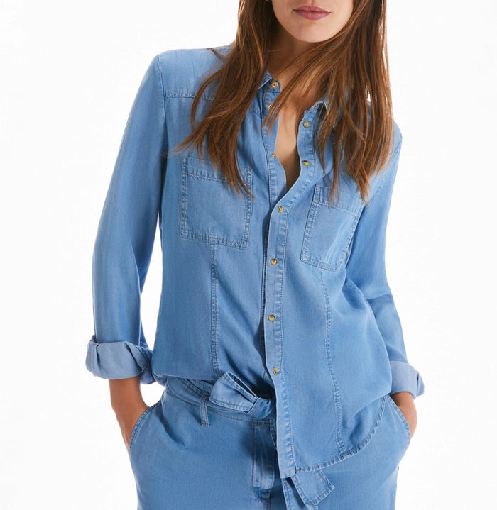 Camicia in denim fluido Penny Black