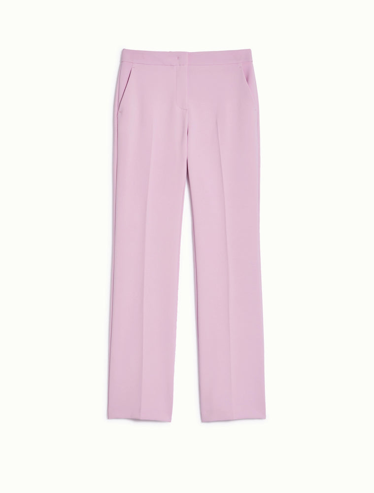 Pantaloni flare fit in cady rosa Penny Black