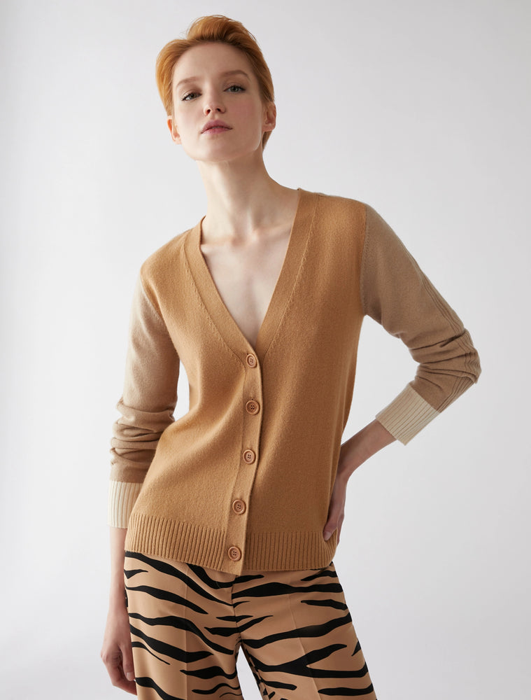 Cardigan in lana e cashmere Penny Black