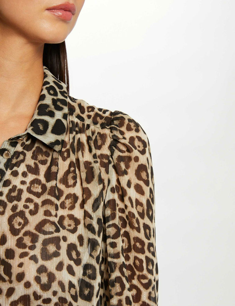 camicia blusa leopardata Morgan de toi