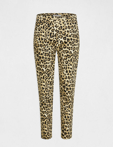 Pantalone sigaretta leopardo Morgan de Toi